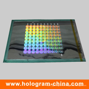 DOT Matrix 3D Laser Sicherheit Hologramm Master